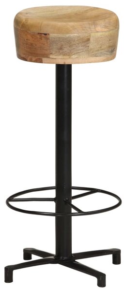 2 db tömör mangófa bárszék 76 cm