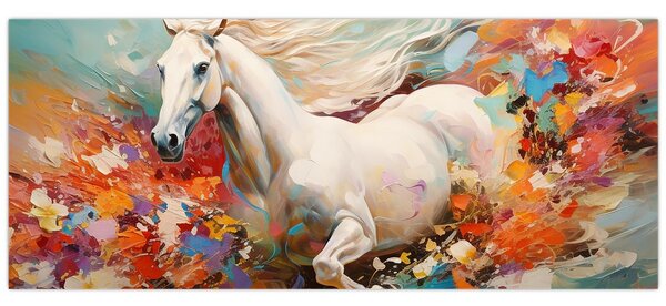 Kép - Egy ló festése (120x50 cm)