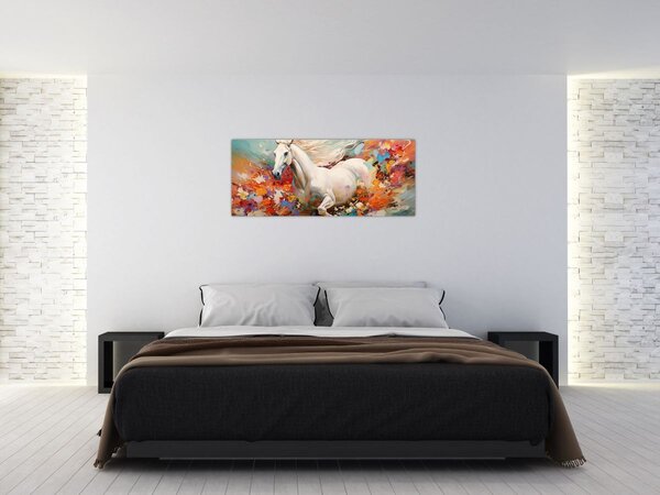 Kép - Egy ló festése (120x50 cm)