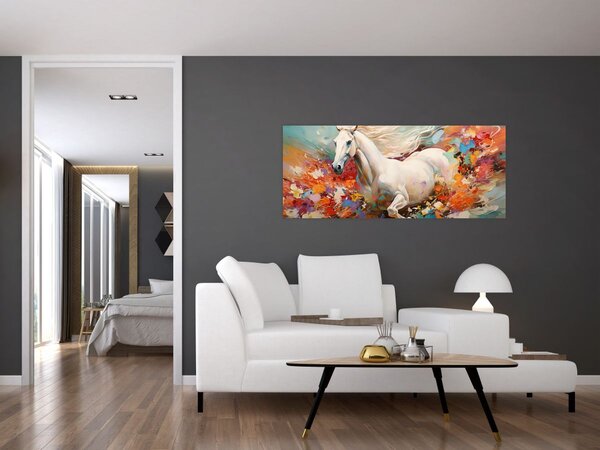 Kép - Egy ló festése (120x50 cm)