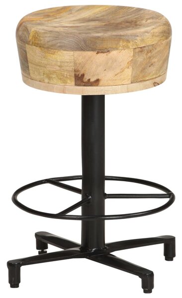 2 db tömör mangófa bárszék 52 cm