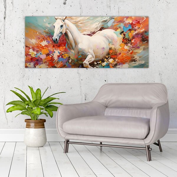 Kép - Egy ló festése (120x50 cm)