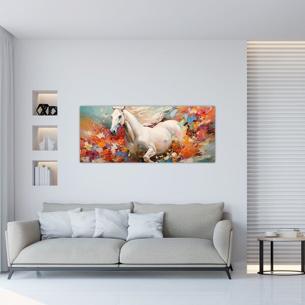 Kép - Egy ló festése (120x50 cm)