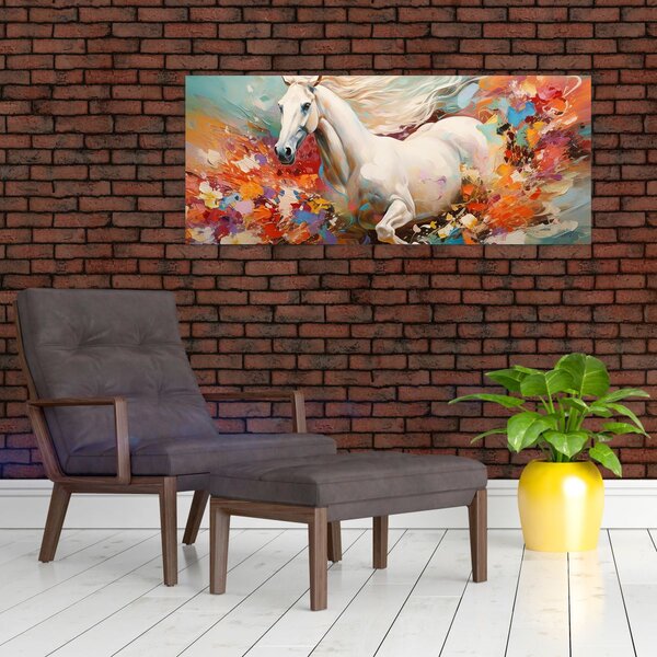 Kép - Egy ló festése (120x50 cm)