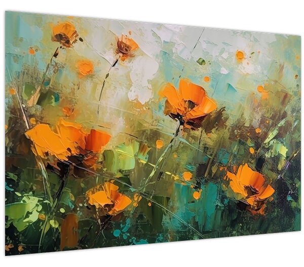 Kép - Virágok (90x60 cm)