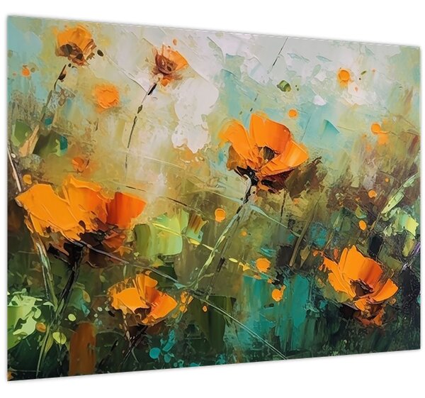 Kép - Virágok (70x50 cm)