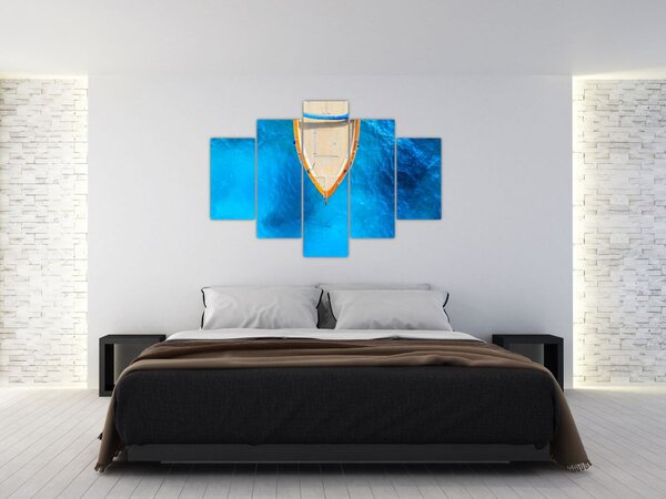 Kép - Nyári hajó (150x105 cm)