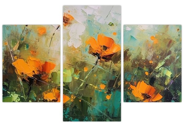 Kép - Virágok (90x60 cm)