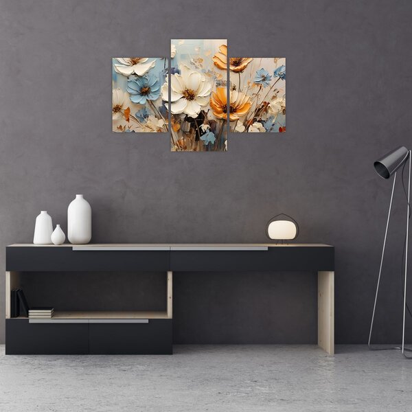 Kép - Csokrok, festés (90x60 cm)