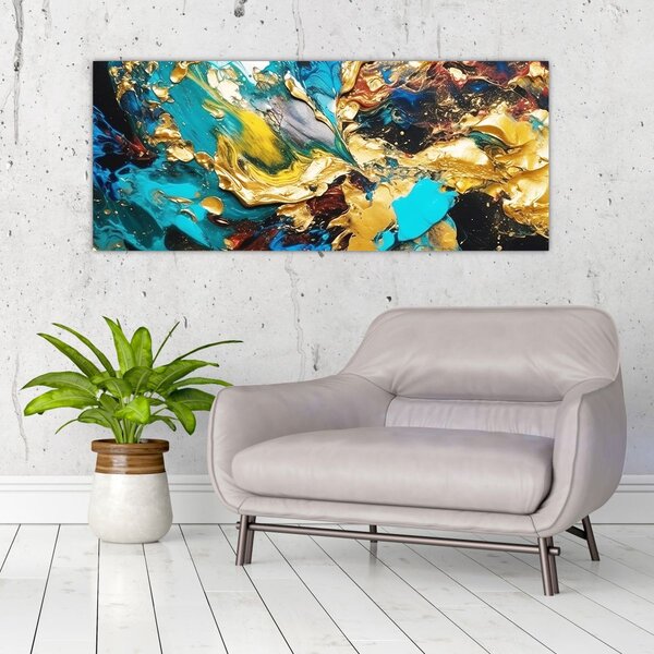 Kép - Texturált olajfestmény (120x50 cm)