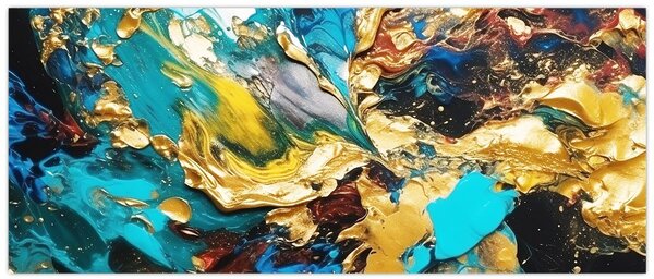 Kép - Texturált olajfestmény (120x50 cm)