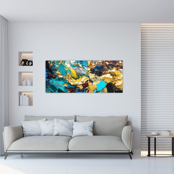 Kép - Texturált olajfestmény (120x50 cm)