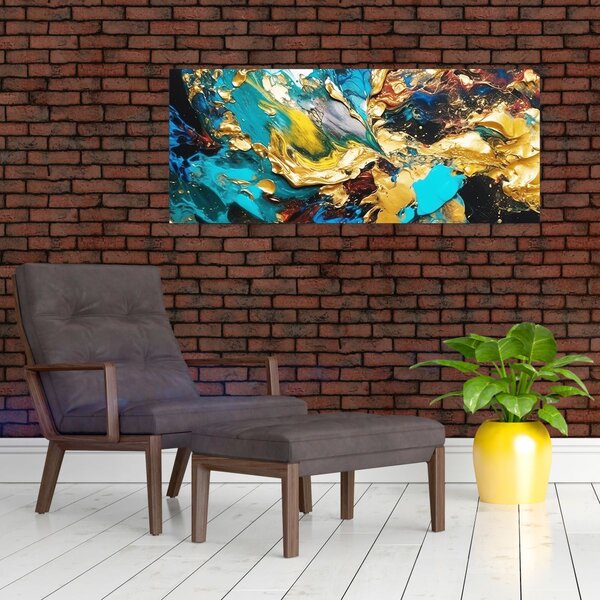Kép - Texturált olajfestmény (120x50 cm)