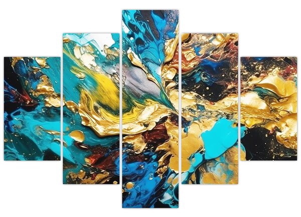 Kép - Texturált olajfestmény (150x105 cm)