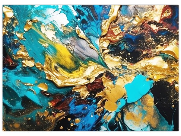 Kép - Texturált olajfestmény (70x50 cm)