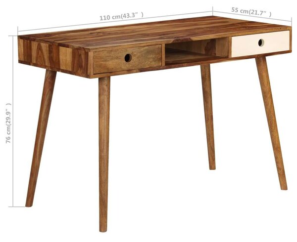Kelet-indiai Rózsafából Készült Íróasztal - 110x55x76 cm