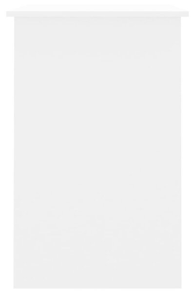 Fehér szerelt fa íróasztal 100 x 50 x 76 cm