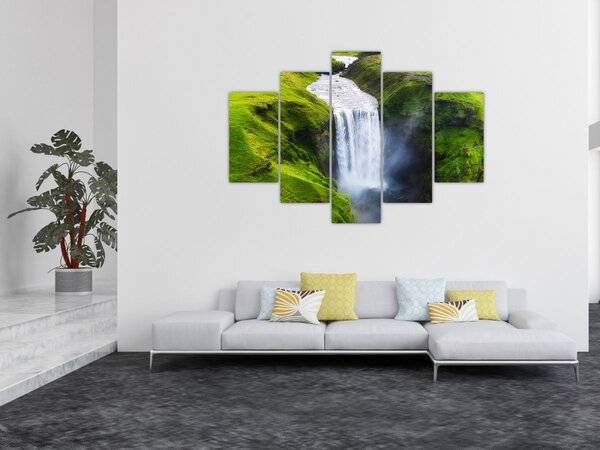 Kép - Skogafoss vízesés (150x105 cm)