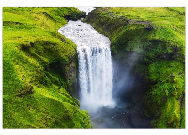 Kép - Skogafoss vízesés (90x60 cm)