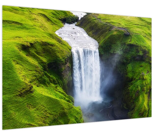 Kép - Skogafoss vízesés (90x60 cm)
