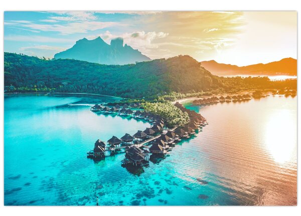 Kép - Bora Bora (90x60 cm)