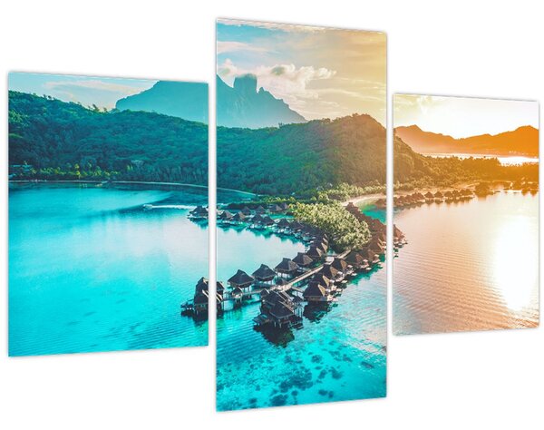 Kép - Bora Bora (90x60 cm)