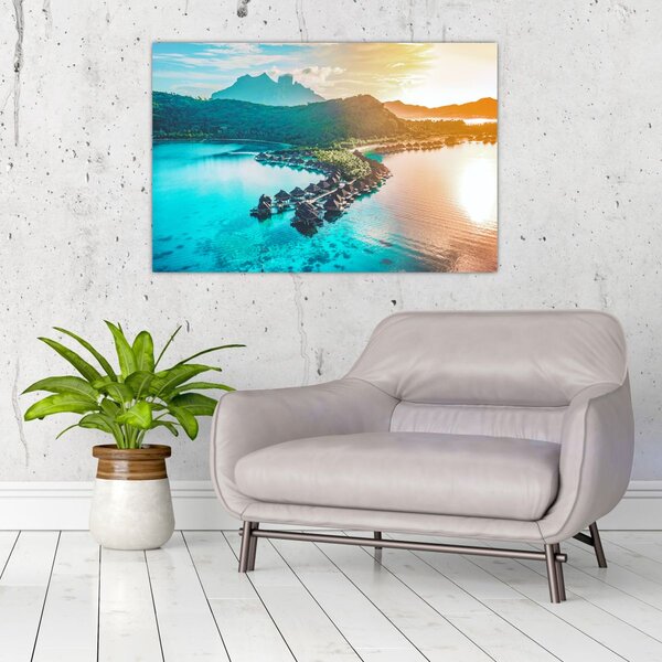Kép - Bora Bora (90x60 cm)
