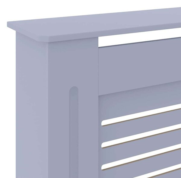 VidaXL szürke MDF radiátorburkolat 205 cm