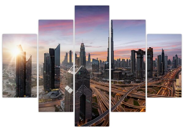 Kép - Dubai panorámája (150x105 cm)