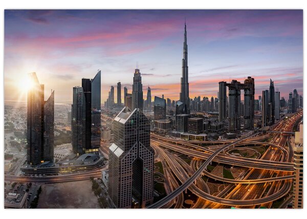 Kép - Dubai panorámája (90x60 cm)