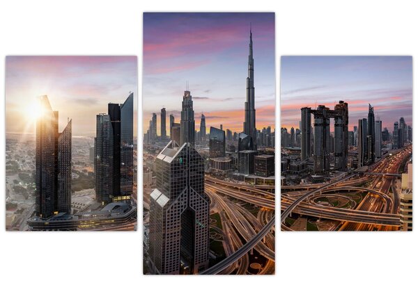 Kép - Dubai panorámája (90x60 cm)