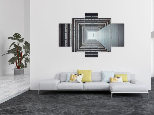 Kép - Kilátás az épület belsejéből (150x105 cm)