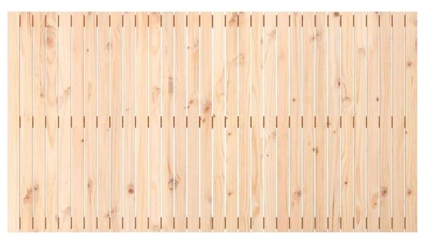 VidaXL tömör fenyőfa fali fejtámla 204 x 3 x 110 cm
