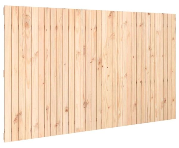 VidaXL tömör fenyőfa fali fejtámla 204 x 3 x 110 cm