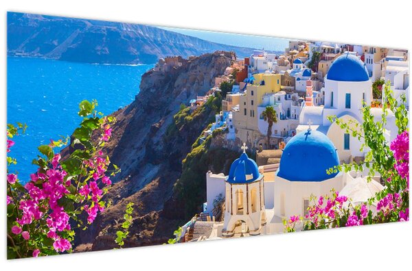 Kép - Santorini, Görögország (120x50 cm)