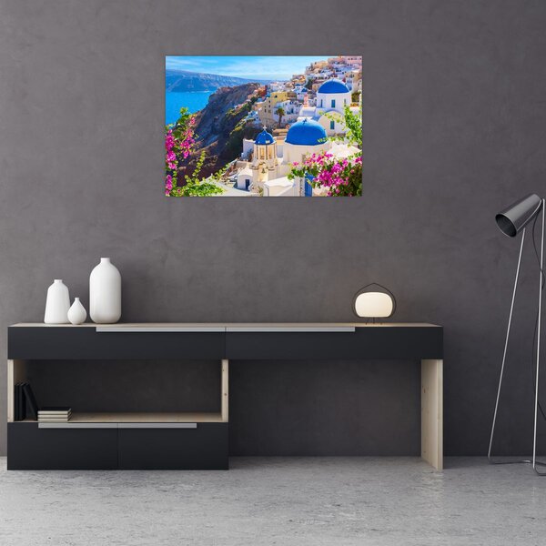 Kép - Santorini, Görögország (70x50 cm)