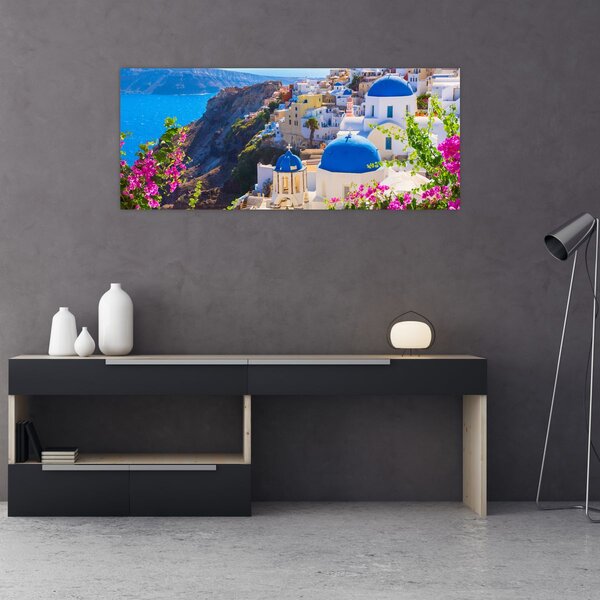 Kép - Santorini, Görögország (120x50 cm)