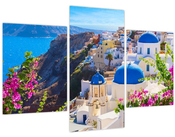 Kép - Santorini, Görögország (90x60 cm)