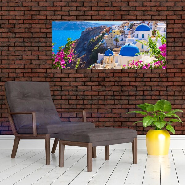 Kép - Santorini, Görögország (120x50 cm)