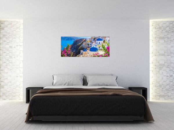 Kép - Santorini, Görögország (120x50 cm)