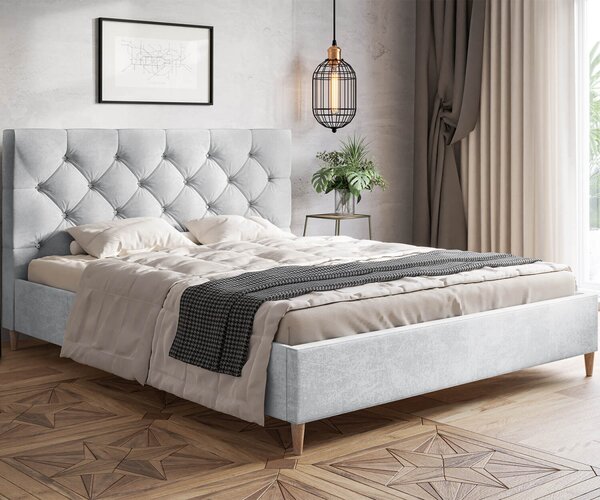 Kárpitozott ágyak SCANDI 6 140x200 cm
