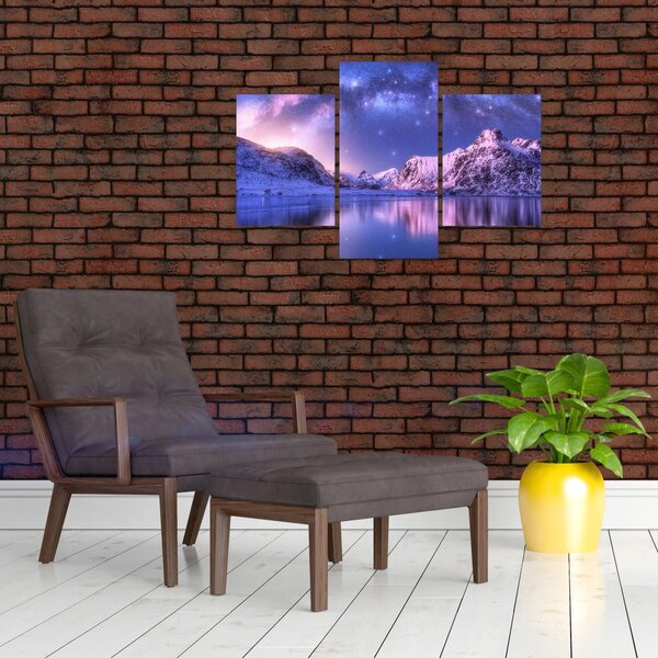 Kép - Sarkvidéki táj (90x60 cm)
