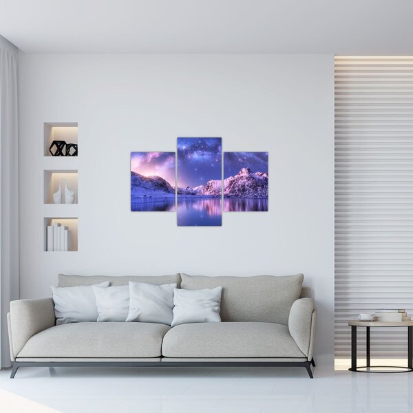 Kép - Sarkvidéki táj (90x60 cm)