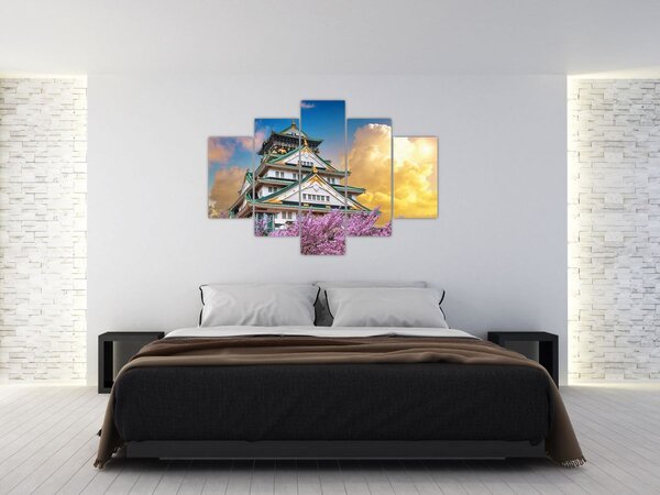 Kép - Oszaka vára (150x105 cm)