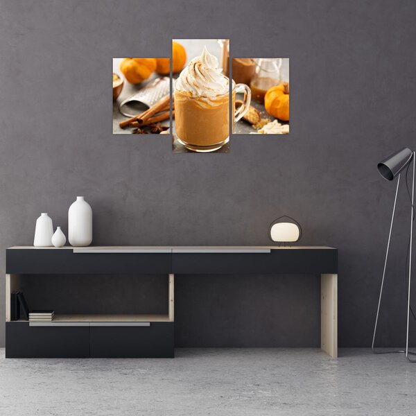 Kép - Tök latté (90x60 cm)