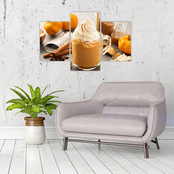 Kép - Tök latté (90x60 cm)