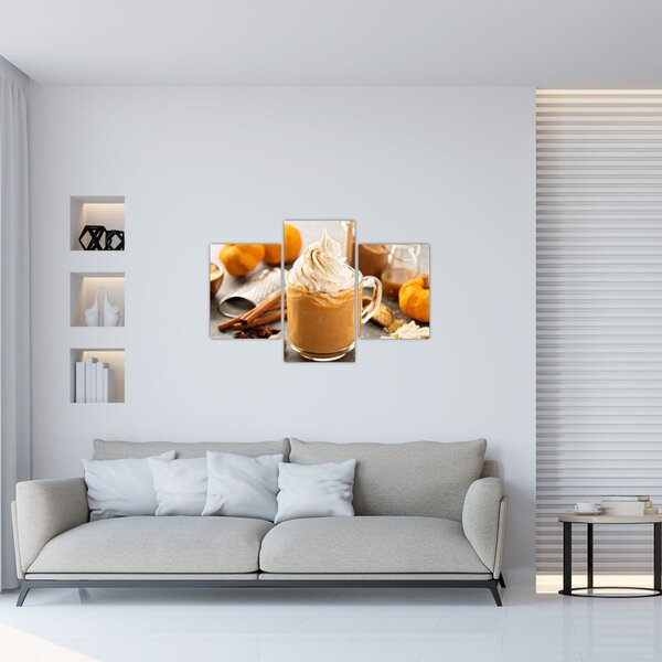 Kép - Tök latté (90x60 cm)