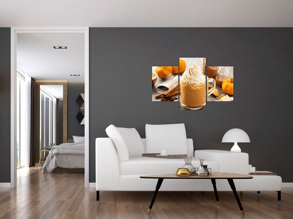 Kép - Tök latté (90x60 cm)