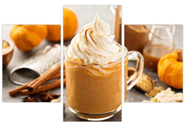 Kép - Tök latté (90x60 cm)