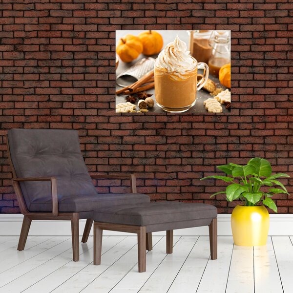 Kép - Tök latté (70x50 cm)